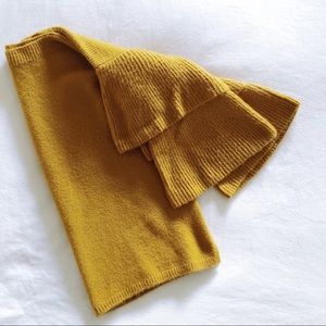 Madewell | Tier Sleeve Pullover Sweater